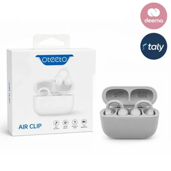 Oteeto Earbuds Air Clip Gray